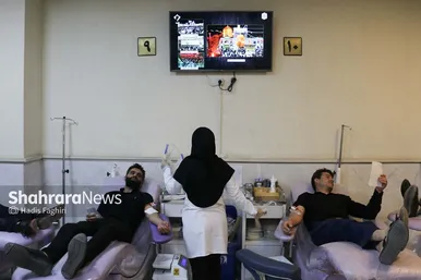 اهدای خون در شب قدر ۲۳ ماه رمضان