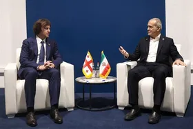 نخست&zwnj;وزیر گرجستان با پزشکیان دیدار کرد