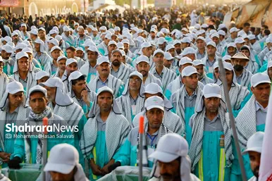 گزارش تصویری | شروع فعالیت و خدمت کاروان شهرداری مشهد در شهر نجف اشرف