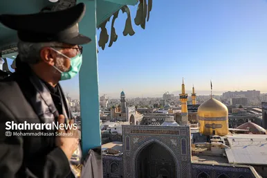 آیین سنتی «صلا» در حرم مطهر رضوی