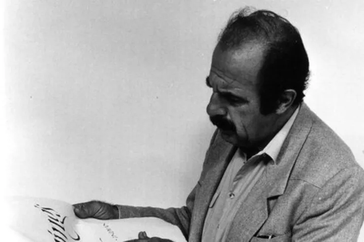 درباره ادوارد بنگوئیات، استاد تایپوگرافی، که در نودودوسالگی بر اثر بیماری سرطان درگذشت