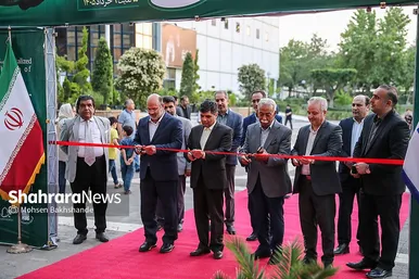 گزارش تصویری | افتتاح بیست‌وسومین نمایشگاه گل و گیاه مشهد