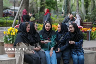 لاله‌های بوستان باغ ایرانی