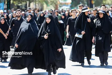 عکس‌هایی از مراسم جاماندگان اربعین در مشهد (۴ شهریور ۱۴۰۳)