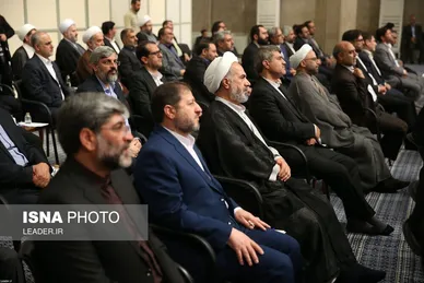 عکس‌هایی از دیدار مسئولان قوه‌قضائیه با رهبر معظم انقلاب (۲ تیرماه ۱۴۰۳)
