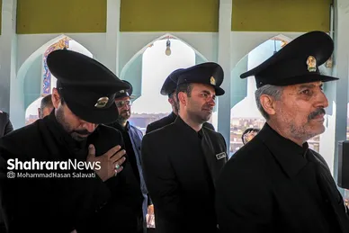 عکس‌هایی از آیین سنتی«صلا» همزمان با اولین روز ماه محرم در حرم مطهر رضوی