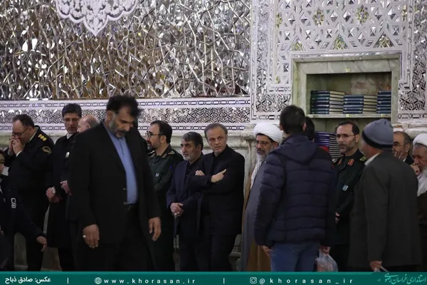 برگزاری مراسم چهلمین روز شهادت سردار سپهبد حاج قاسم سلیمانی در مشهد