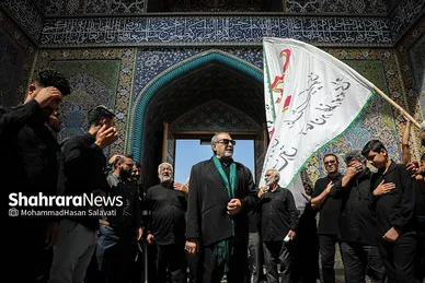 عزاداری روز شهادت امام رضا (ع) در حرم مطهر رضوی