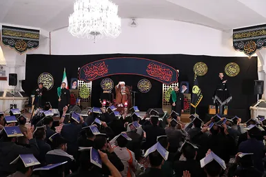 مراسم احیای ناشنوایان در حرم مطهر امام رضا(ع) 