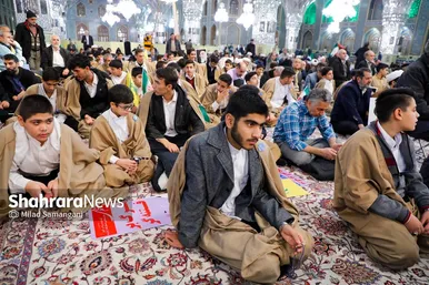 برگزاری آیین گرامیداشت سالروز نهم دی در حرم مطهر امام‌رضا(ع)