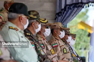 آیین دانش‌آموختگی فراگیران مرکز آموزش مرزبانی خراسان‌ رضوی‎‎