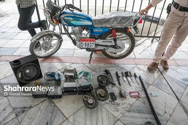 دستگیری اراذل و اوباش در مشهد