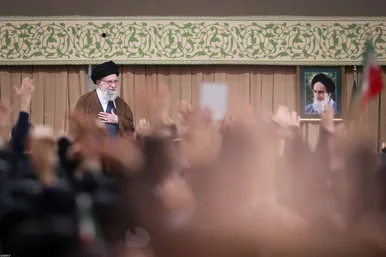 گزارش تصویری | دیدار دانش‌آموزان و دانشجویان با رهبر معظم انقلاب اسلامی، به‌مناسبت سیزدهم آبان‌ماه (۱۲ آبان ۱۴۰۴)