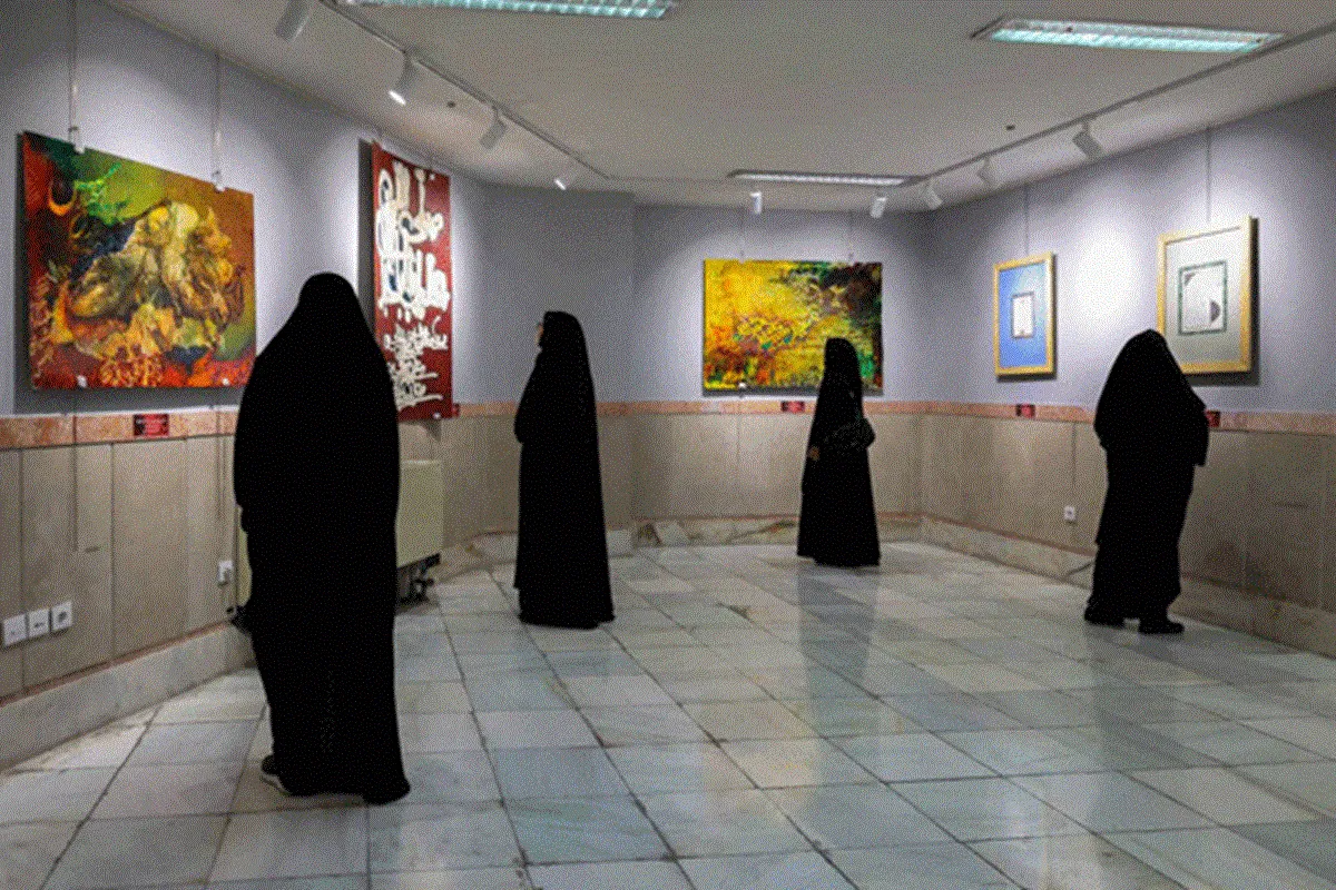 نمایشگاه «رستخیز عظیم»؛ روایت عاشورا با زبان نقاشی‌خط و خوشنویسی در موزه حرم مطهر رضوی