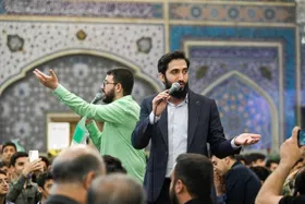 برپایی جشن باشکوه نوجوانان امام&zwnj;رضایی در حرم مطهر رضوی