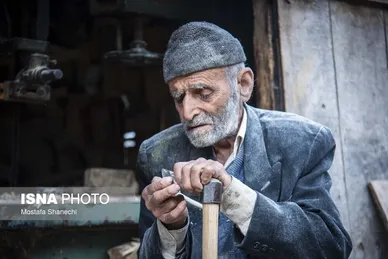 عکس‌هایی از لاک‌تراشی؛ هنر اصیل مازندرانی