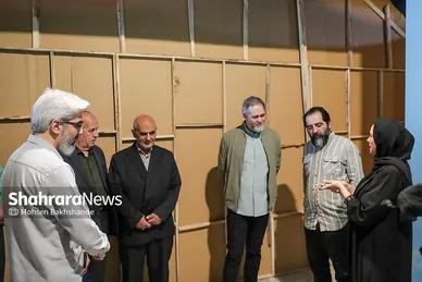 گزارش تصویری | بازدید معاون وزیر فرهنگ و رئیس سازمان سینمایی، سمعی و بصری از پشت صحنه فیلم کاکالوتی