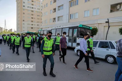 گرداندن حادثه‌آفرینان چهارشنبه‌سوری در سطح شهر