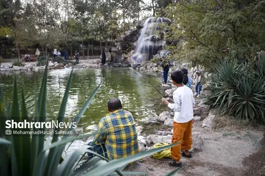 گزارش تصویری | طعم و رنگ پاییز در باغ مشهد