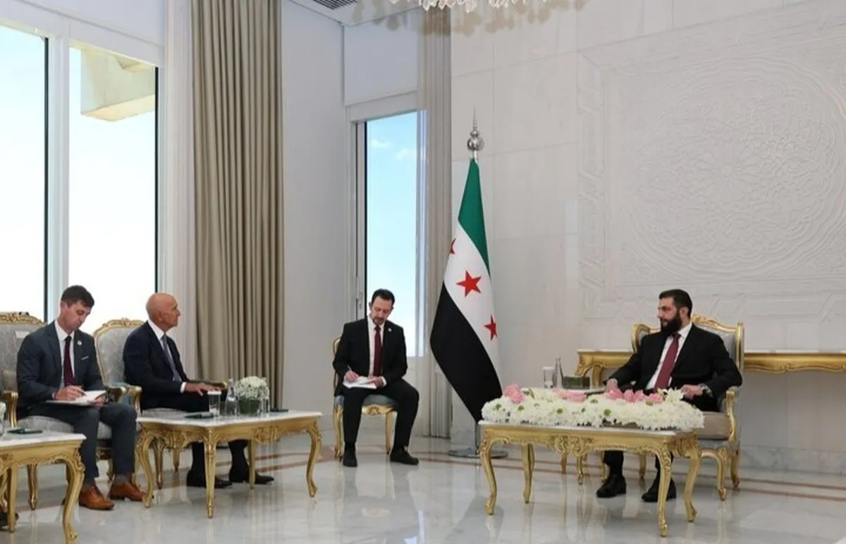 فرستاده ترامپ با الجولانی در دمشق دیدار کرد