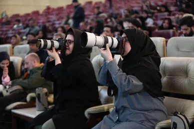 گزارش تصویری: نشست خبری دبیر چهل و سومین جشنواره فیلم فجر (۱۰ بهمن ۱۴۰۳)