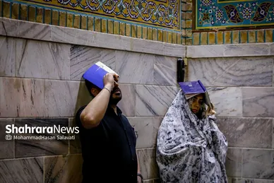 گزارش تصویری | مراسم احیای اولین شب قدر در حرم مطهر امام رضا (ع)