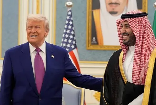 بن سلمان و ترامپ 