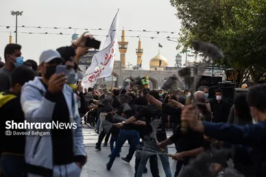 عزاداری روز شهادت امام رضا علیه اسلام در مشهد