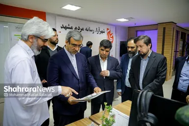 بازدید استاندار خراسان رضوی از موسسه فرهنگی شهرآرا