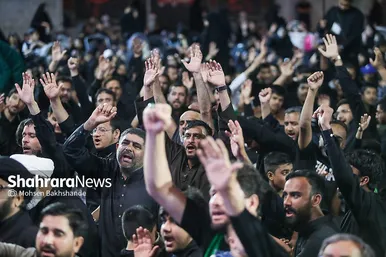 گزارش تصویری | «حسینیه حرم» میزبان عزاداران هندوستانی و پاکستانی