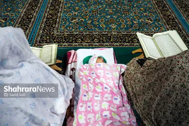 مراسم ترتیل‌خوانی قرآن کریم در حرم مطهر رضوی