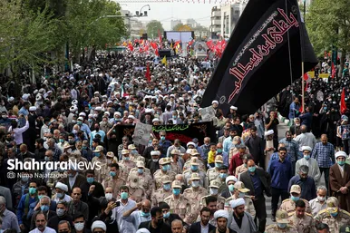 تشییع پیکر شهید حجت الاسلام محمد اصلانی در مشهد