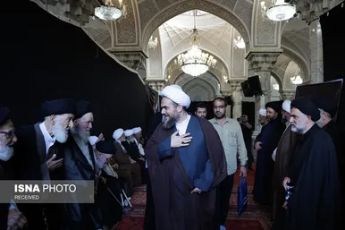 گزارش تصویری | مراسم بزرگداشت آیت‌الله شبیری زنجانی (۸ مهر ۱۴۰۵)