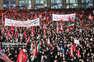 گزارش تصویری | آخرین لحظات حضور پیکر رهبر شهید در مصلی امام خمینی و مراسم وداع