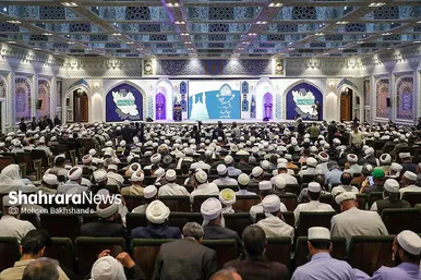 گزارش تصویری | همایش پیامبر(ص)، اسوه اتحاد در مشهد