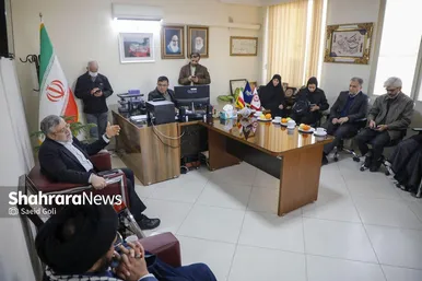 گزارش تصویری | بازدید شهردار مشهد مقدس از ستاد سازمان بسیج شهرداری مشهد (۵ آذر ۱۴۰۳)