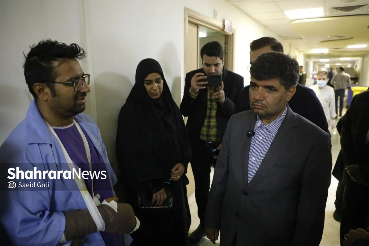 روایتی از بازدید سرزده فرماندار مشهد از بیمارستان شهید کامیاب | از رنج بیماران در صف انتظار جراحی تا کمبود ۲۰۰ میلیاردی برای اتاق‌های عمل نیمه‌کاره