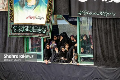 گزارش تصویری | تعزیه دوازدهم محرم در حسینیه کرمانی های مشهد