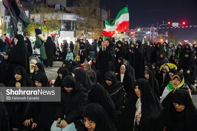 گزارش تصویری | مشهد زیر باران، به وقت استغاثه امام زمان (عج)