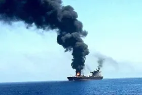 وقوع حادثه دریایی در تنگه هرمز (۲۳ مرداد ۱۴۰۵)