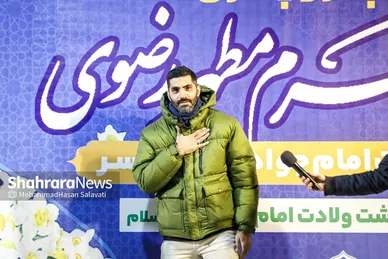 گزارش تصویری | گلباران حرم مطهر امام‌رضا (ع) در شب میلاد حضرت جوادالائمه (ع)