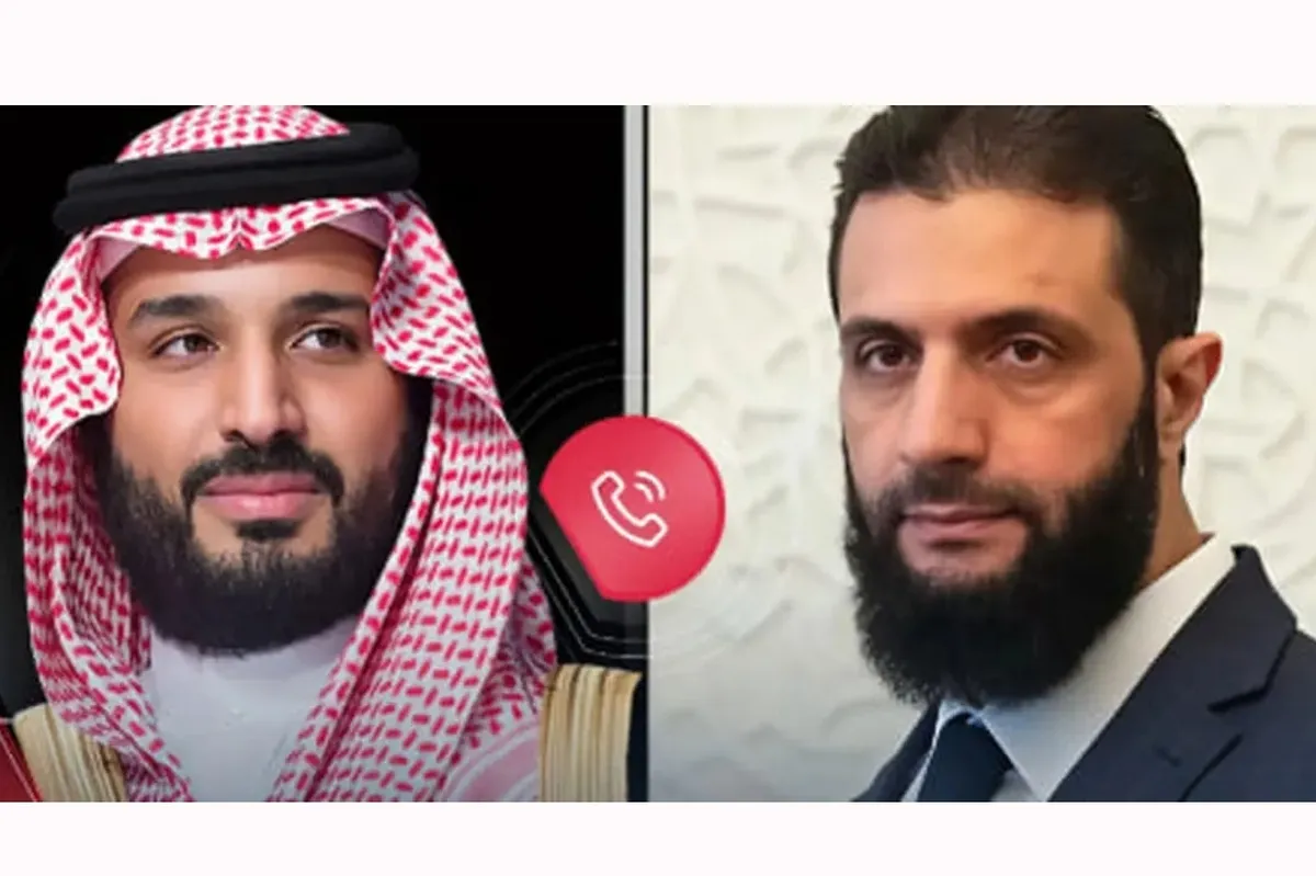 گفت‌وگوی تلفنی بن‌سلمان و جولانی درباره تحولات سوریه