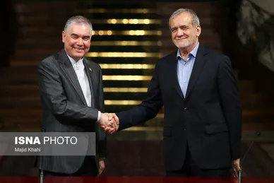امضای ۴ سند همکاری مشترک میان ایران و ترکمنستان