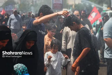 گزارش تصویری | مراسم جاماندگان اربعین حسینی در مشهد