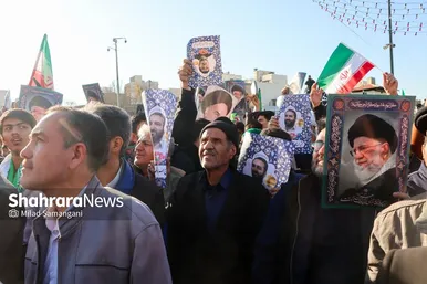 گزارش تصویری | مراسم تشییع پیکر شهدای مدافع امنیت در مشهد (۲۲ دی ۱۴۰۴) - ۱