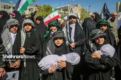 گزارش تصویری | راهپیمایی روز جهانی قدس در مشهد
