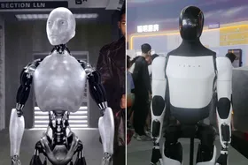 آیا ایلان ماسک در تولید ربات&zwnj;هایش از فیلم &laquo;من، ربات&raquo; (I, Robot) کپی کرده است؟
