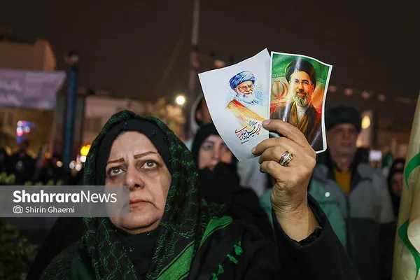 زنان و دختران ایران پای کار انقلاب + فیلم و  عکس