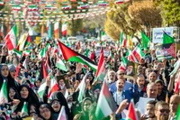 اجتماع عظیم مردمی ایران در محکومیت صهیونیست‌ها