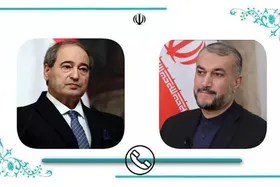 گفت&zwnj;وگوی تلفنی وزاری امور خارجه ایران و سوریه